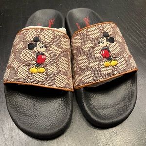 BRAND NEW Disney X Coach Sport Slide